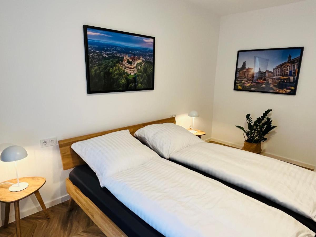 Ferienwohnungen An Der Salvatorkirche - Exklusiv-Apartments Mit Terrasse Coburg Exteriér fotografie